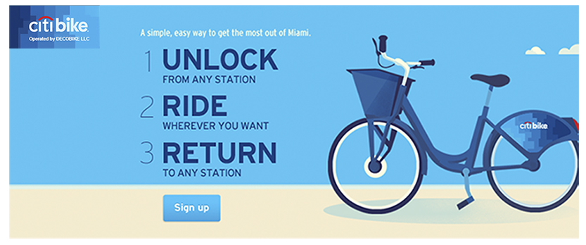 Citibike Miami Beach Rising Above